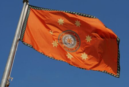 Cherokee Nation Flag Tulsa Tribe