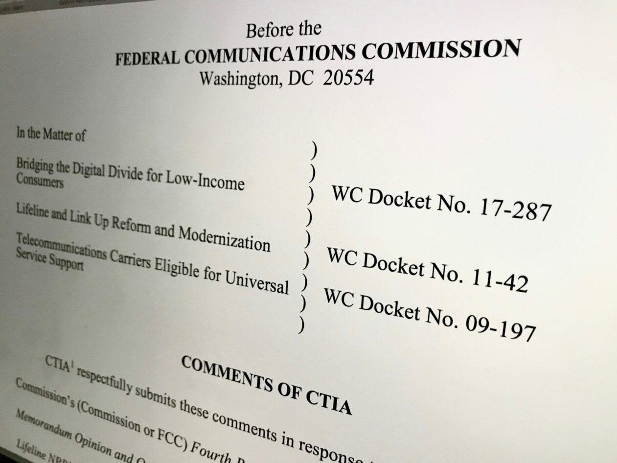 CTIA Opposes FCC Lifeline Changes Banning Wireless Resellers